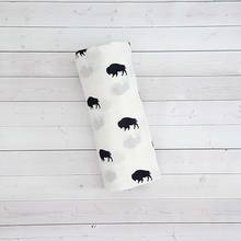 Buffalo Baby Swaddle Blanket