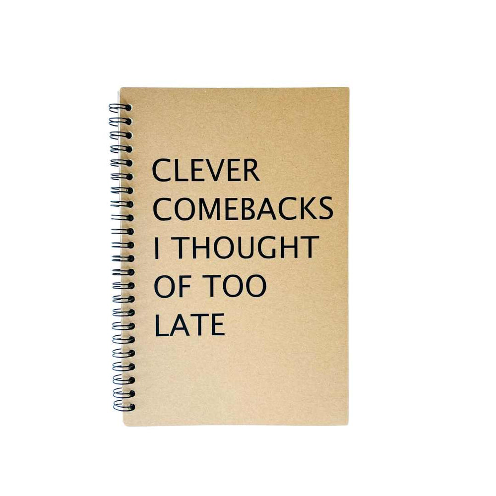 Notebook: Clever Comebacks