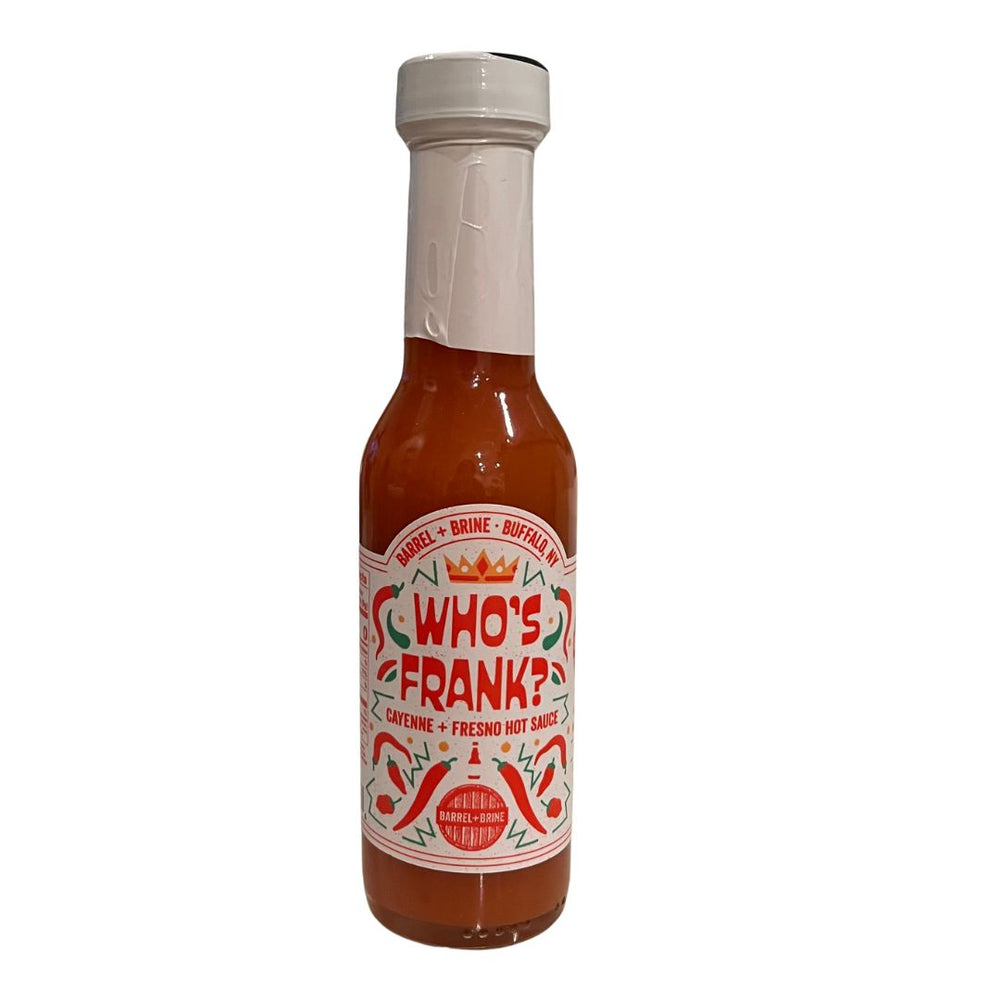 Barrel & Brine Hot Sauce: Who's Frank? (Hot)