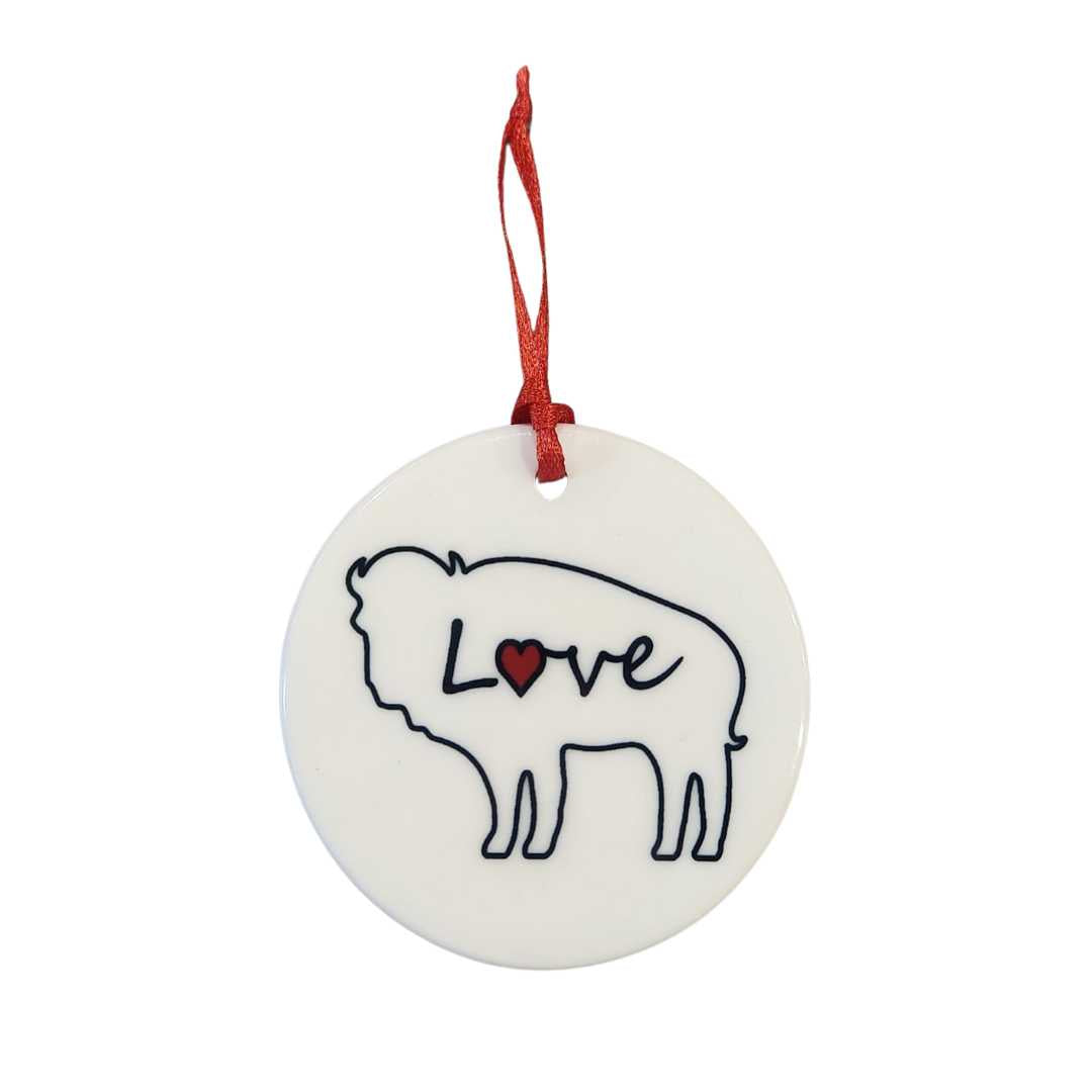 Ornament: Buffalo Love