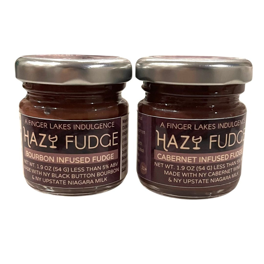 Hazy Fudge: Alcohol-Infused Fudge (2 pack)