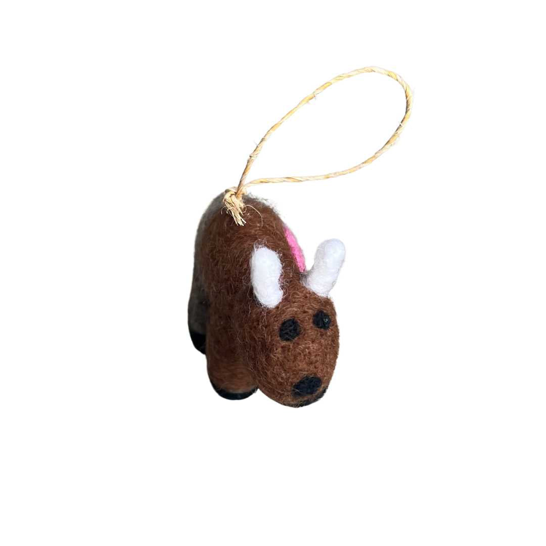 Ornament: Stuffed Buffalo