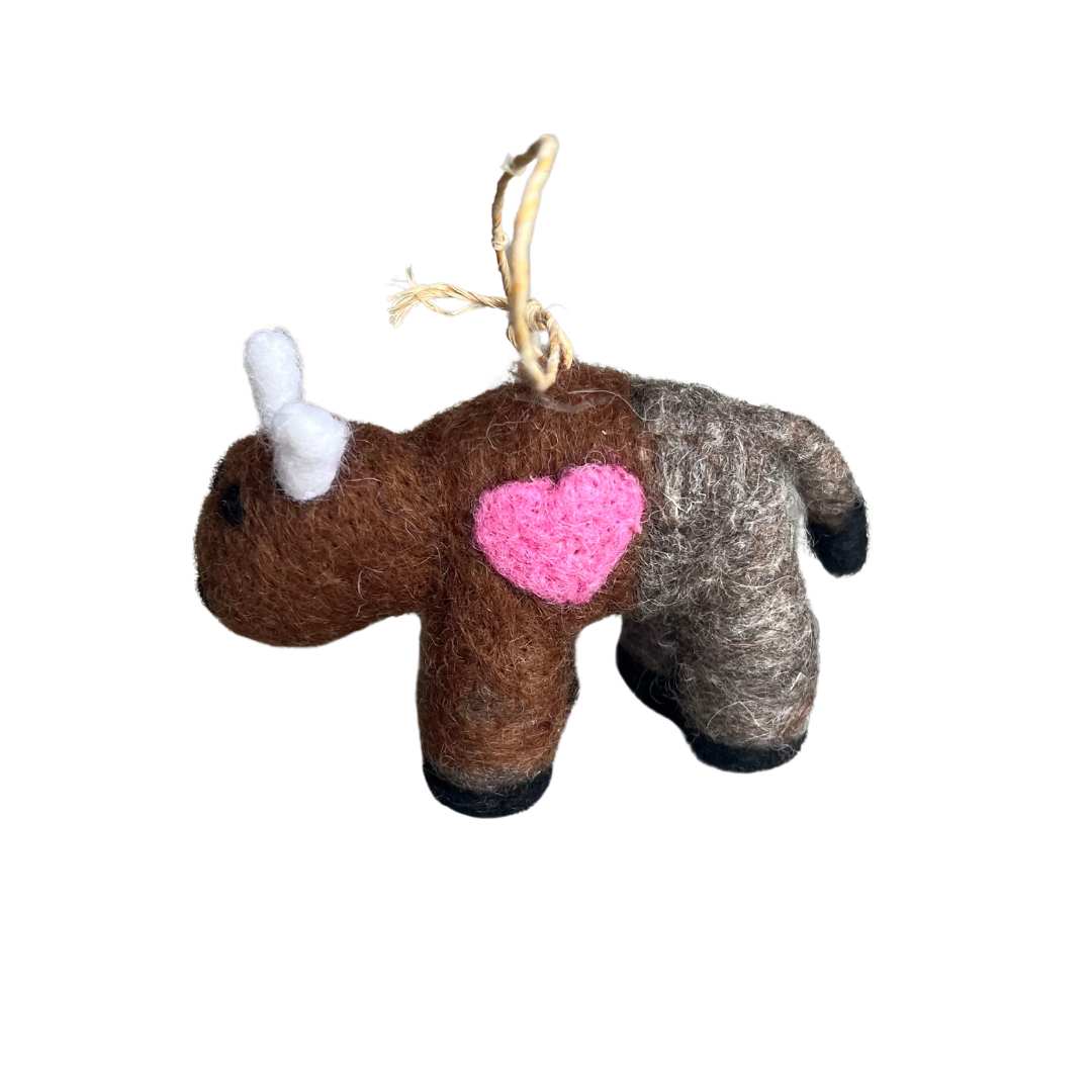 Ornament: Stuffed Buffalo