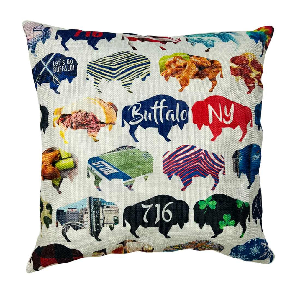 Pillow: All About Buffalo