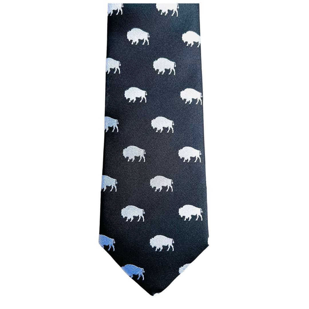 Buffalo Tie Or Bow Tie Black