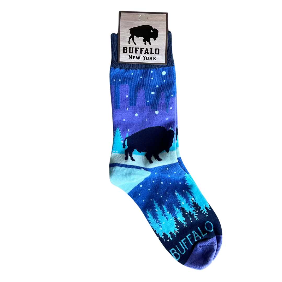 Socks: Buffalo Winter