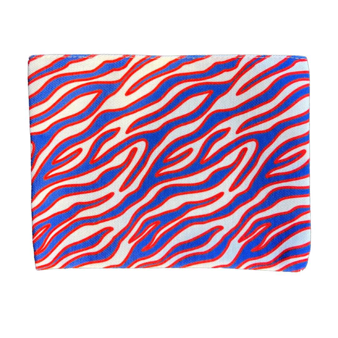 Canvas Pouch: Buffalo Zebra