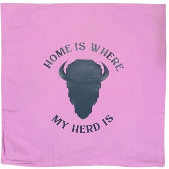 
                  
                    Home Is Where My Herd Is Pillow (Light Purple)
                  
                