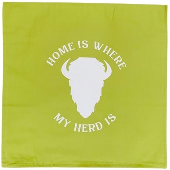 
                  
                    Home Is Where My Herd Is Pillow (Lime Green)
                  
                