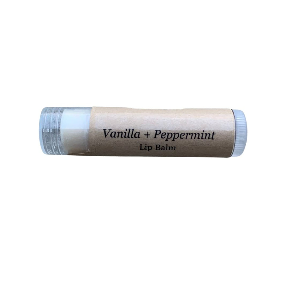 Lip Balm: VANILLA AND PEPPERMINT by Lavender Hue Studio