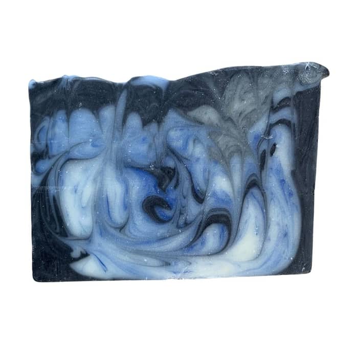 Handmade Artisan Soap: Sandalwood Goats Milk Soap With Activated Charcoal