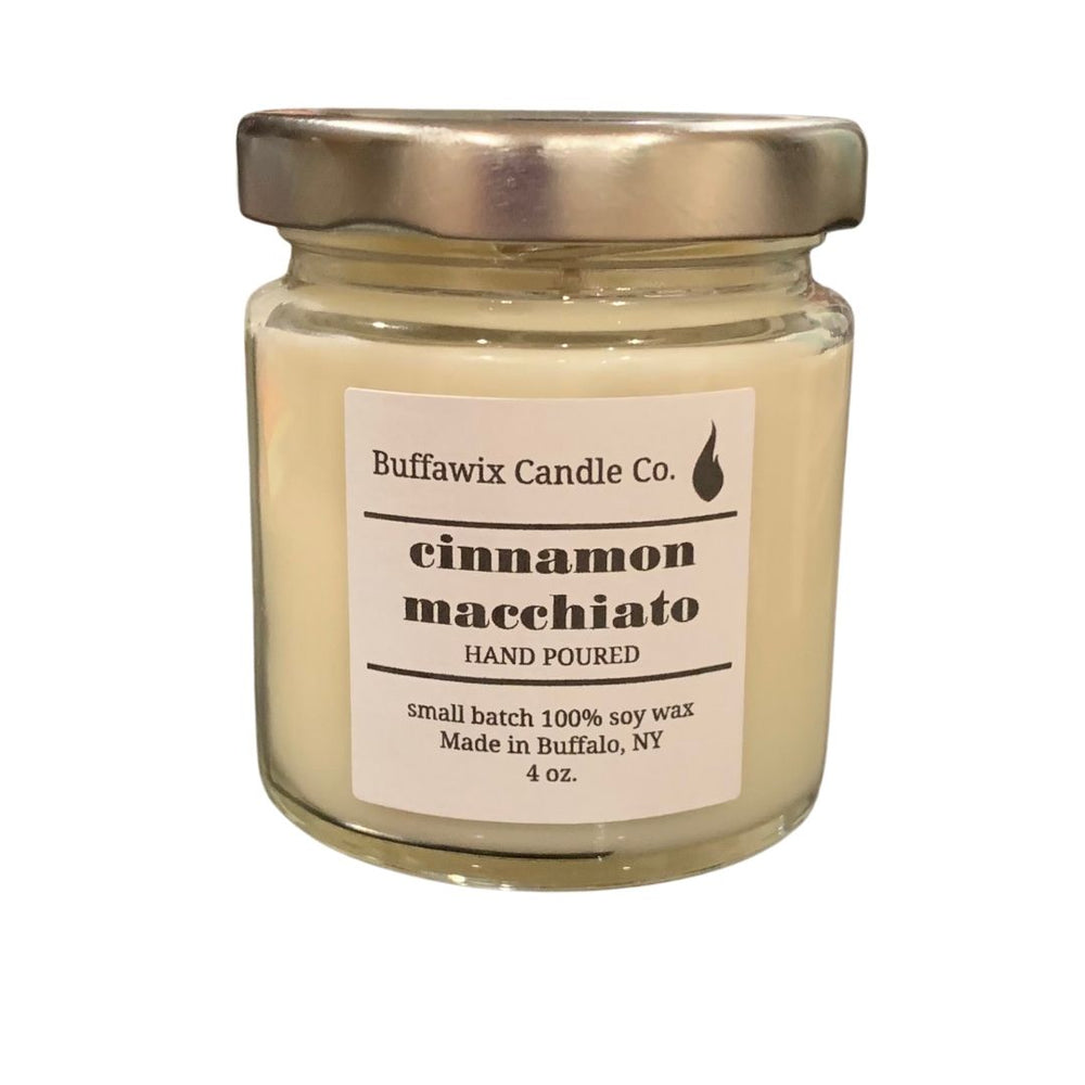 Buffawix  Candle (4oz.) Cinnamon Macchiato