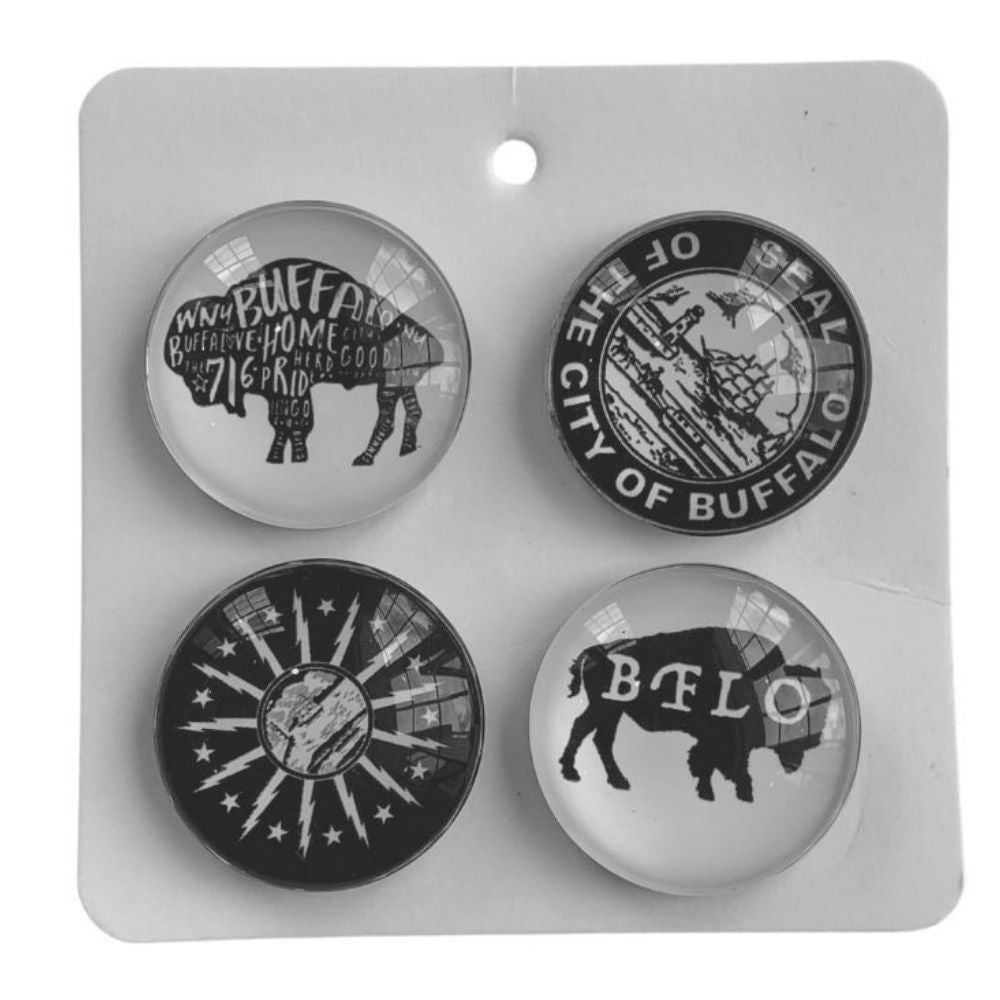 Buffalonian Magnets (Set of 4)