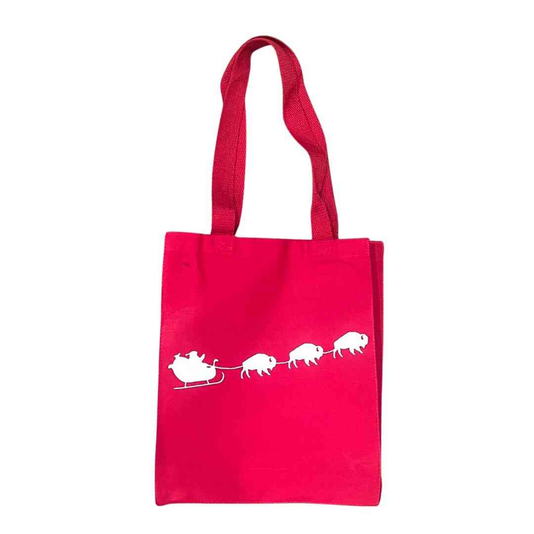 Santa Loves Buffalo Bag