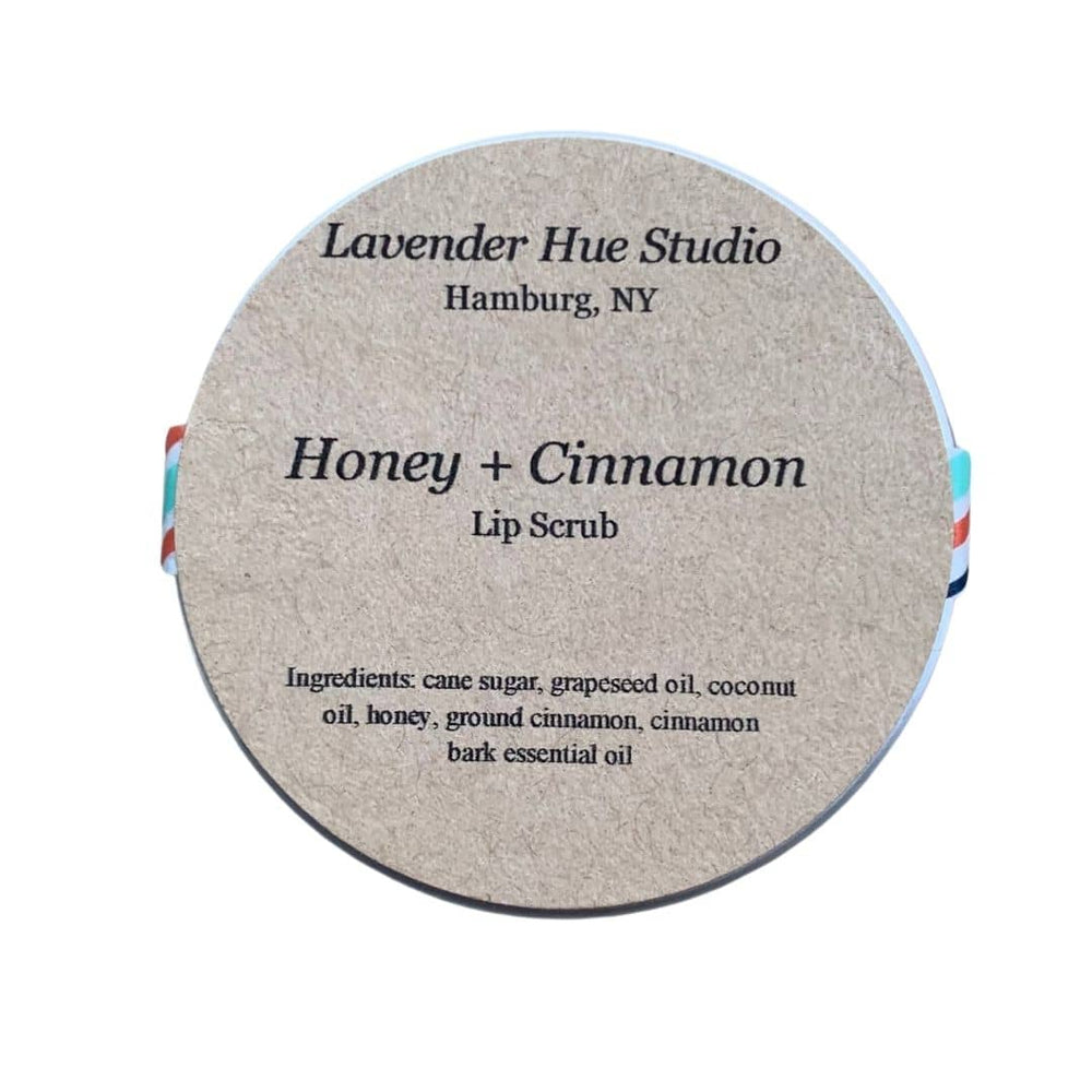 Lip Scrub: HONEY AND CINNAMON by Lavender Hue Studio