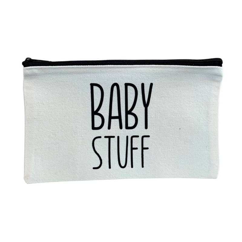 Canvas Pouch: Baby Stuff