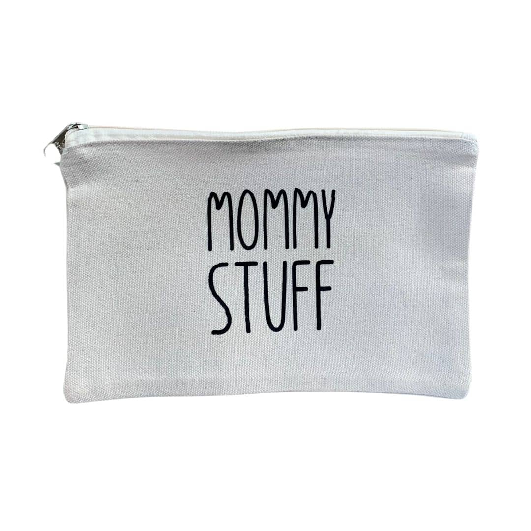 Canvas Pouch: Mommy Stuff